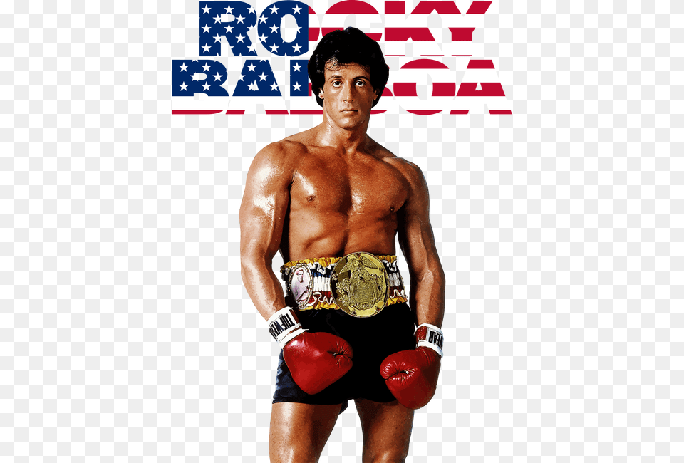 Rocky Usa Pl Minta Rocky Balboa, Adult, Male, Man, Person Free Png Download