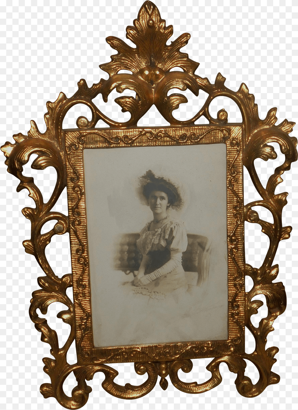 Rococo Frames, Girl, Child, Person, Female Png Image