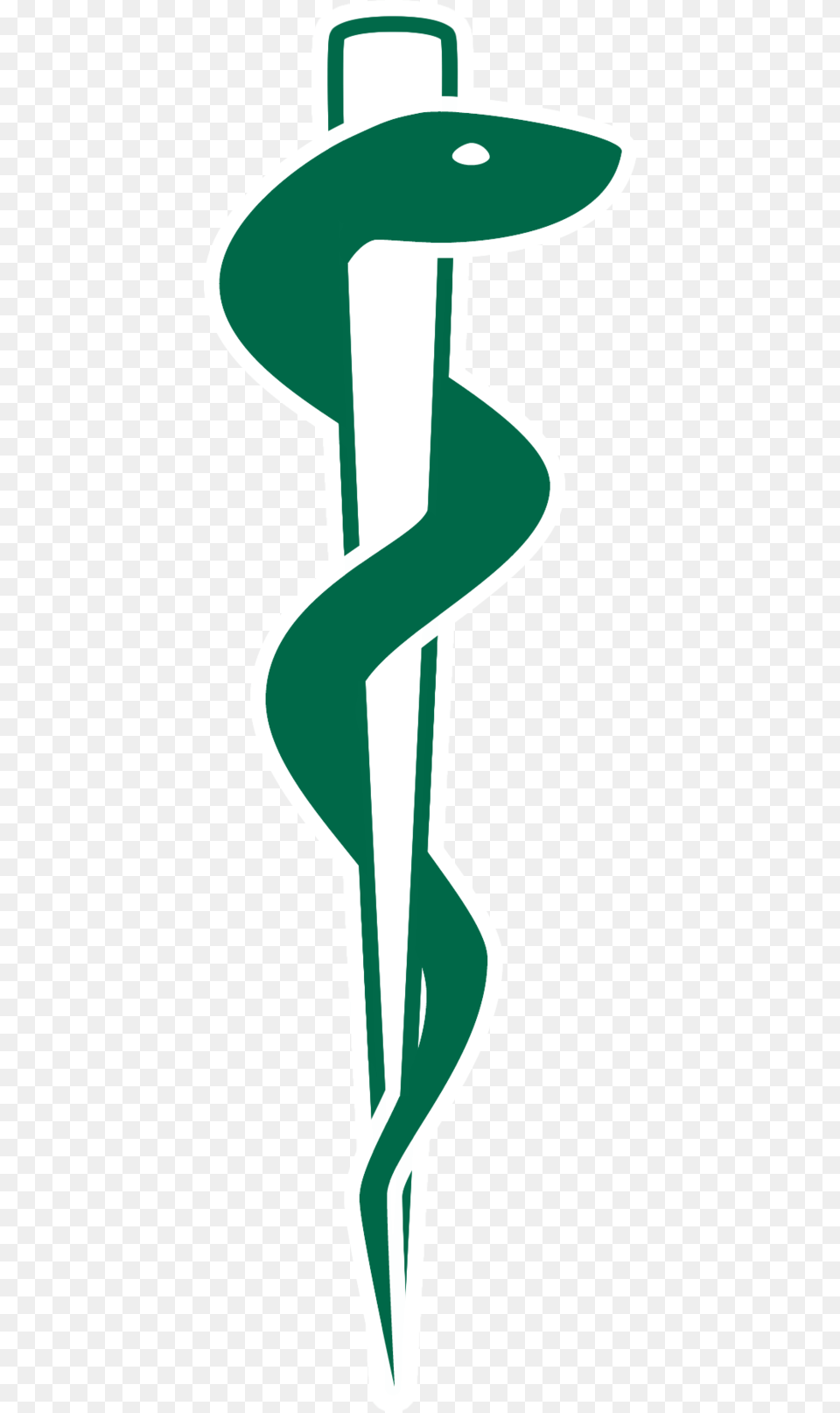 Rod Of Asclepius By Mogzilla Rod Of Asclepius Logo, Light, Clothing, Hat Png Image