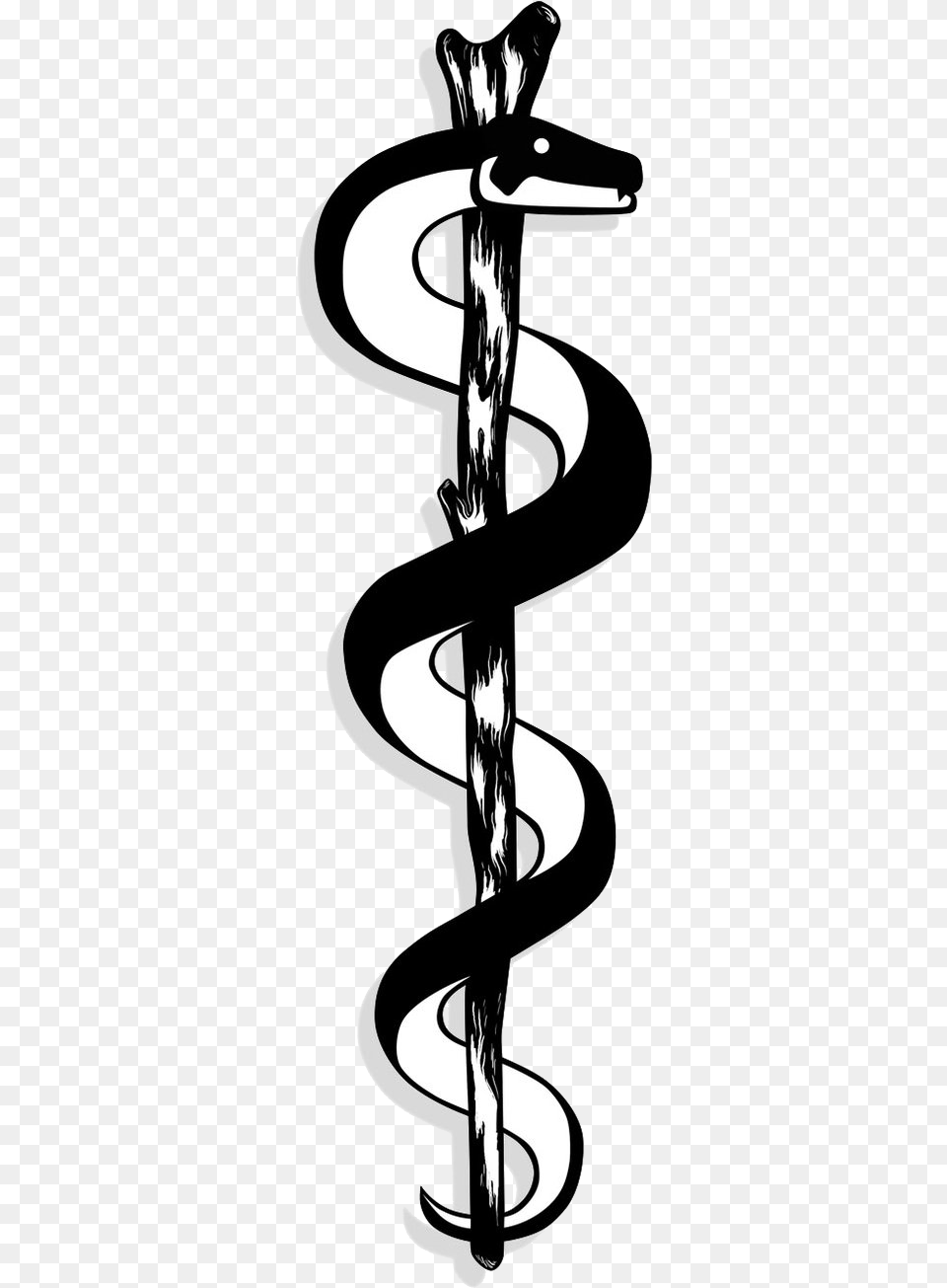 Rod Of Asclepius Rod Of Asclepius Hd, Spiral, Coil, Person, Stencil Free Transparent Png