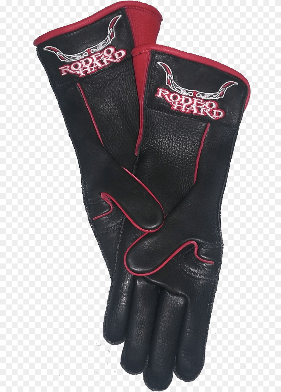 Rodeo Hard Deerskin Leather Bull Riding Gloves Long Monster Energy Bull Riding Gloves, Baseball, Baseball Glove, Clothing, Glove Free Png Download