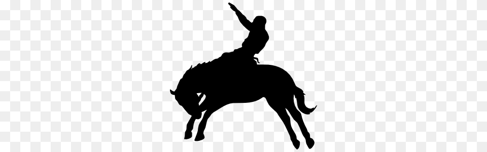 Rodeo Stickers Rodeo Decals, Silhouette, Stencil, Adult, Male Png