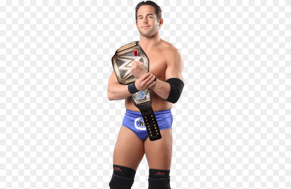 Roderickstrong Freetoedit Roderick Strong Wwe Title, Accessories, Belt, Adult, Male Free Png