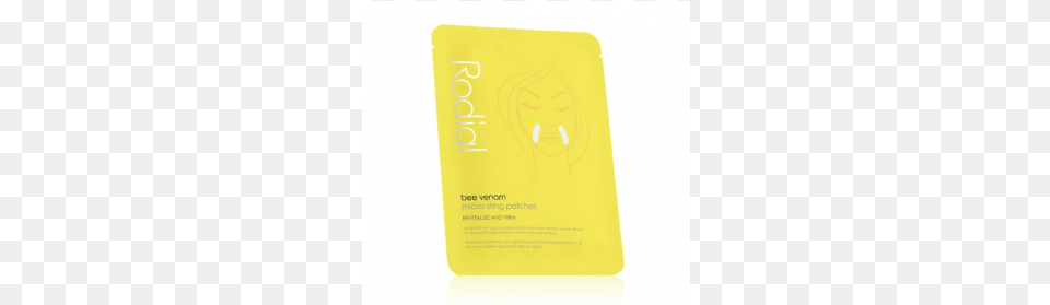 Rodial Bee Venom Micro Sting Patches Individual Sachet Graphic Design, Bottle, Face, Head, Person Free Transparent Png