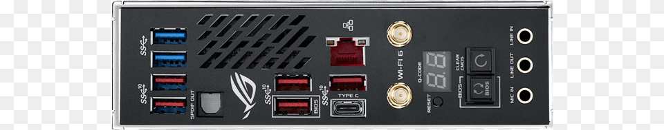 Rog Crosshair Viii Impact Amd X570 Chipset Am4 Mini Dtx Rog, Amplifier, Electronics, Hardware, Computer Hardware Free Transparent Png