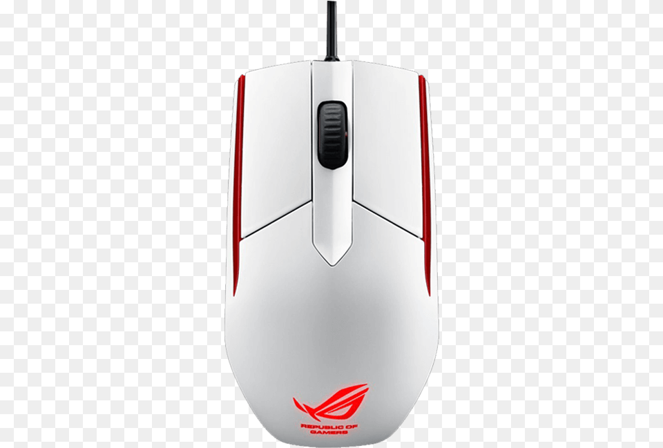 Rog Sica Rog Logo Led 5000dpi Wired Usb Glacier Asus Sica Mouse Blanco, Computer Hardware, Electronics, Hardware, Appliance Free Png