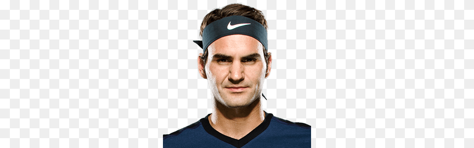 Roger Federer Mug Shotclass Img Responsive Owl Jimmy Carr And Roger Federer, Accessories, Headband, Adult, Male Png