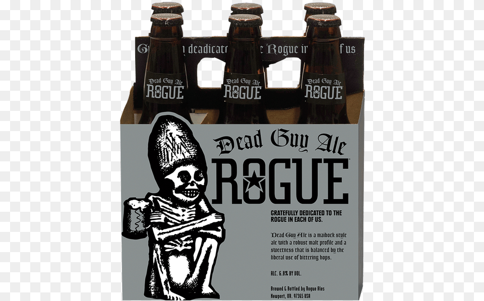 Rogue Dead Guy Rogue Dead Guy Ale, Bottle, Alcohol, Beer, Beverage Png