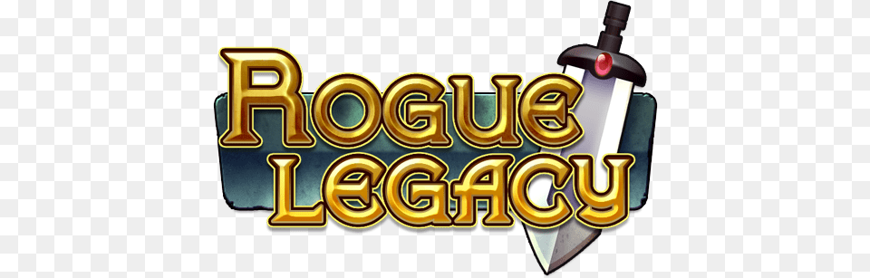 Rogue Legacy Logo Rogue Legacy Ps4 Cover, Text, Food, Ketchup, Light Free Png Download