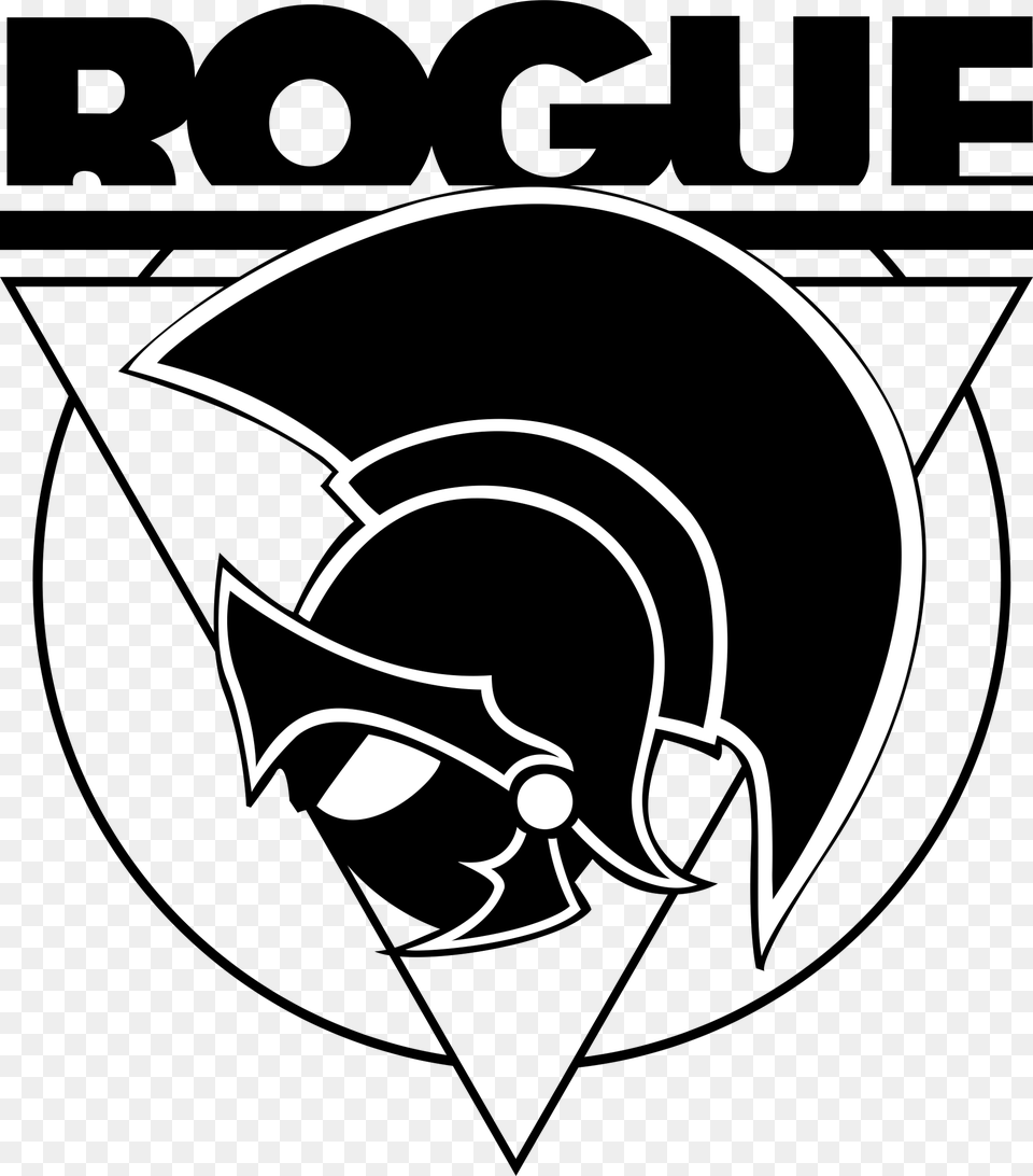 Rogue Logo Monstercat Download Rogue Monstercat Logo, Stencil, Helmet Png