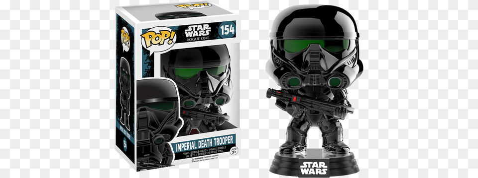 Rogue One Funko Pop Star Wars Rogue One Exclusive Chrome Imperial, Helmet, Person Free Png