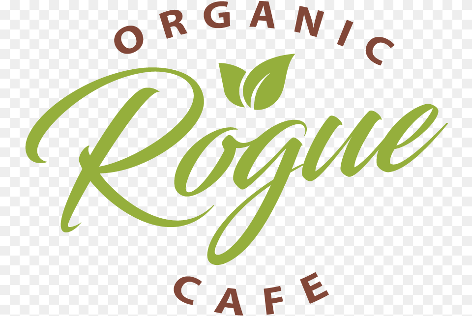 Rogue Organic Cafe Calligraphy, Handwriting, Text Free Png Download