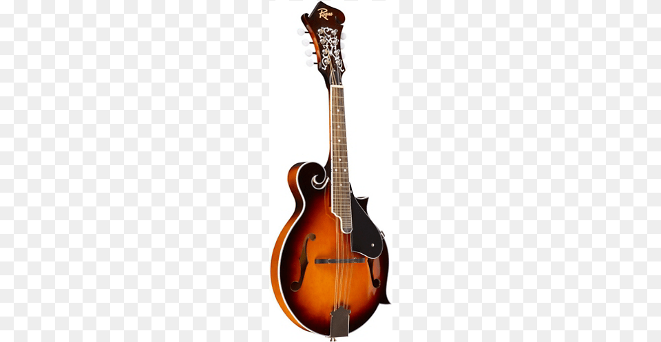 Rogue Rm100f F Style Mandolin Sunburst, Musical Instrument, Guitar, Lute Png Image
