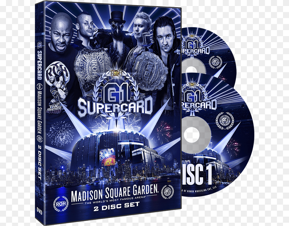 Roh Amp Njpw G1 Supercard, Adult, Male, Man, Person Png Image