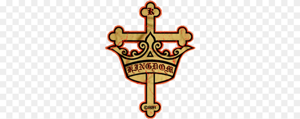 Roh The Kingdom Logo, Cross, Emblem, Symbol, Dynamite Png Image