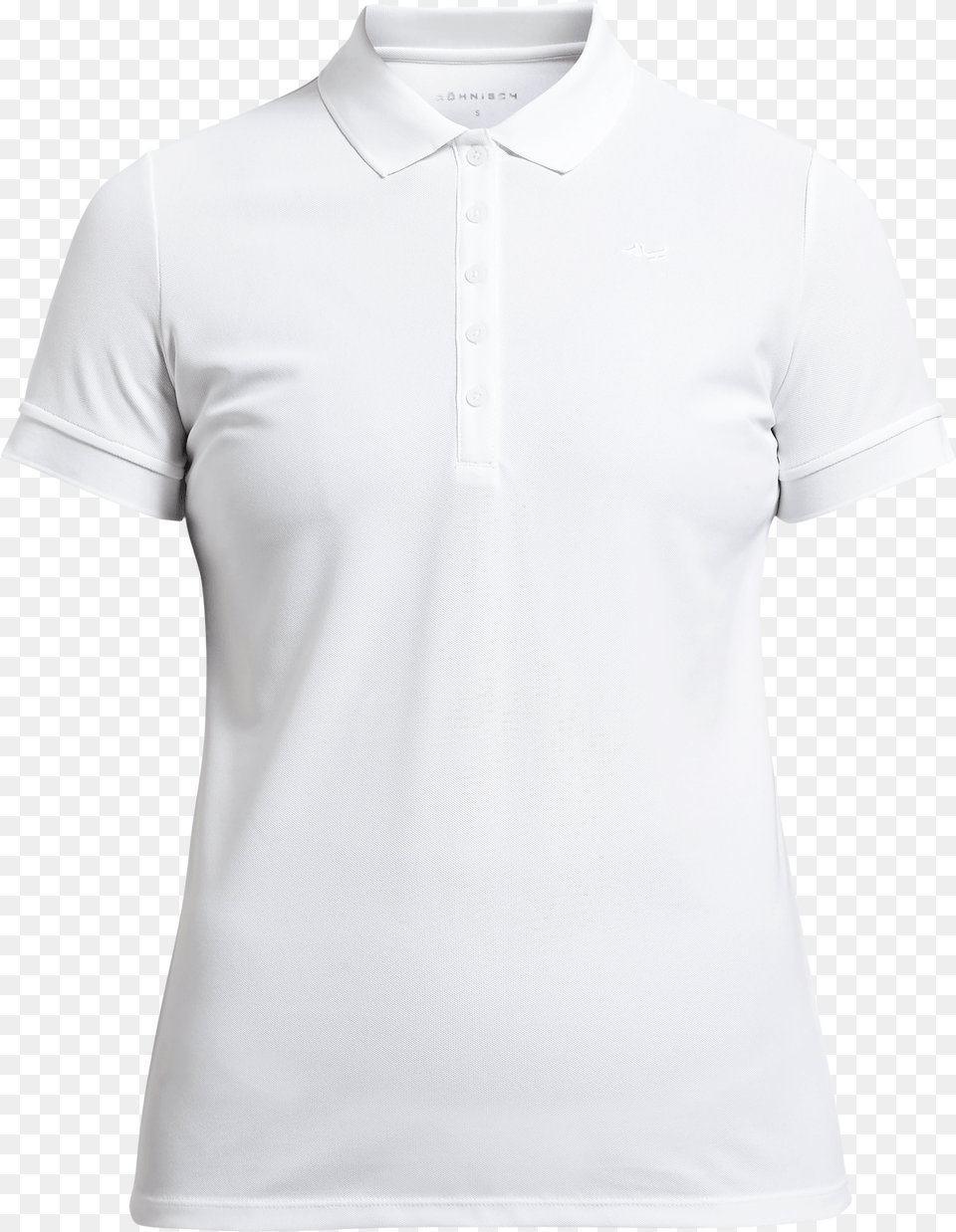 Rohnsch Soft Func Short Sleeve Polo White White Golf Tshirt Free Png