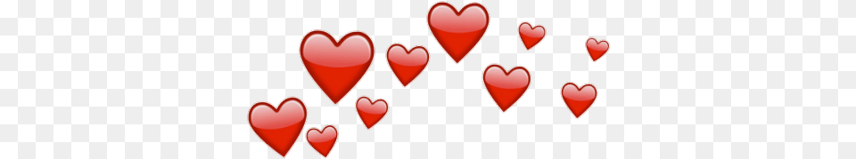 Rojo Red Heart Hearts Heartcrown Corazon Corazones Heart, Food, Ketchup Png Image