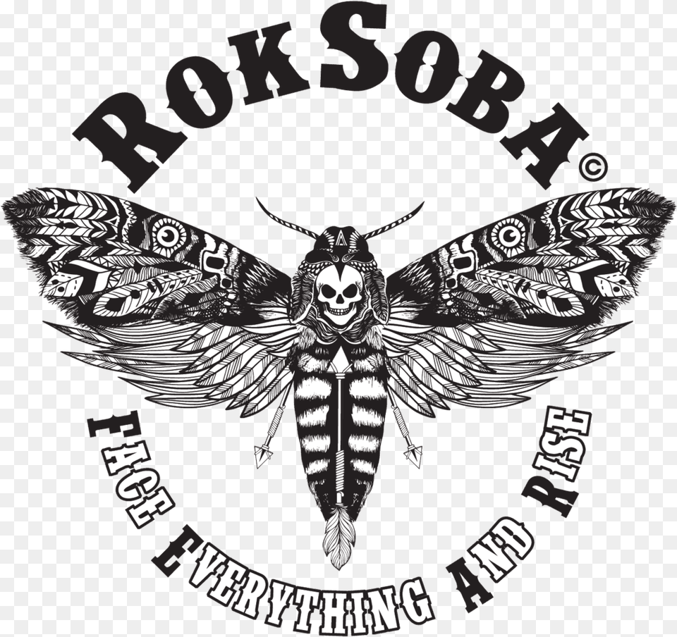 Rok Soba Moth, Emblem, Symbol, Logo, Face Free Transparent Png
