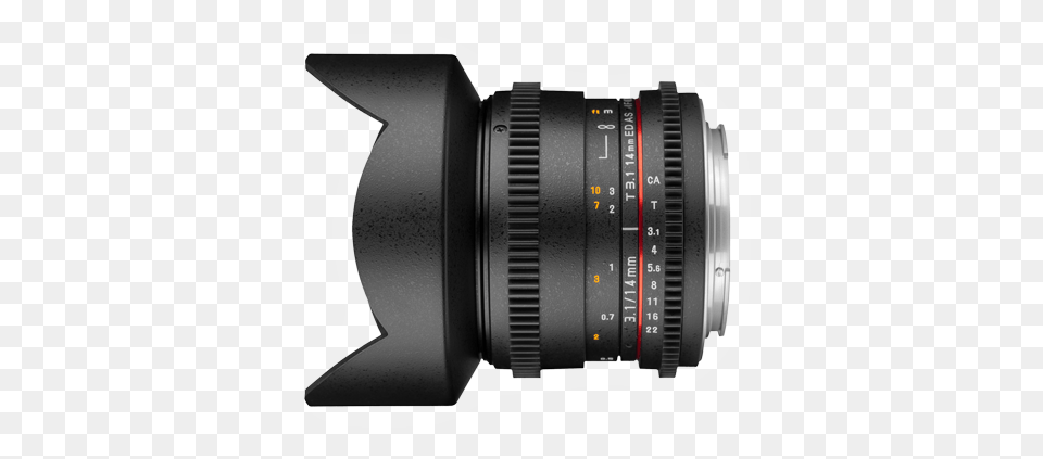 Rokinon Ef 14mm T3 Samyang 16mm T26 Vdslr Ed As Umc Pentax, Camera, Electronics, Camera Lens Free Png Download