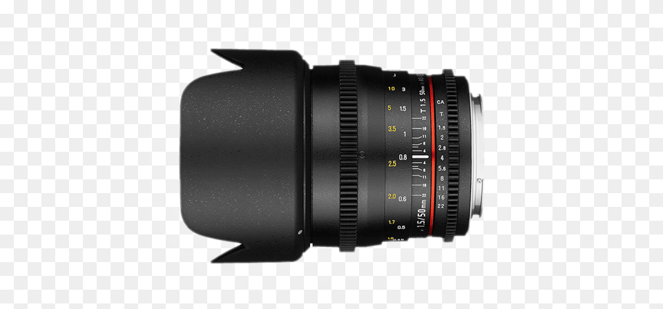 Rokinon Ef 50mm T1 Samyang 50mm Cine Lens, Camera, Electronics, Camera Lens Free Png Download