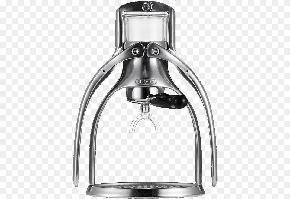 Rokmaker Hand Powered Espresso Machine Classic Aluminum Espresso, Cup, Beverage, Coffee, Coffee Cup Free Transparent Png