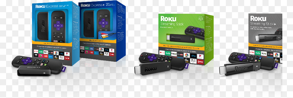 Roku 2017 Line Up Includes New 4k Stick New Remote Control, Electronics, Computer Hardware, Hardware, Phone Free Png Download