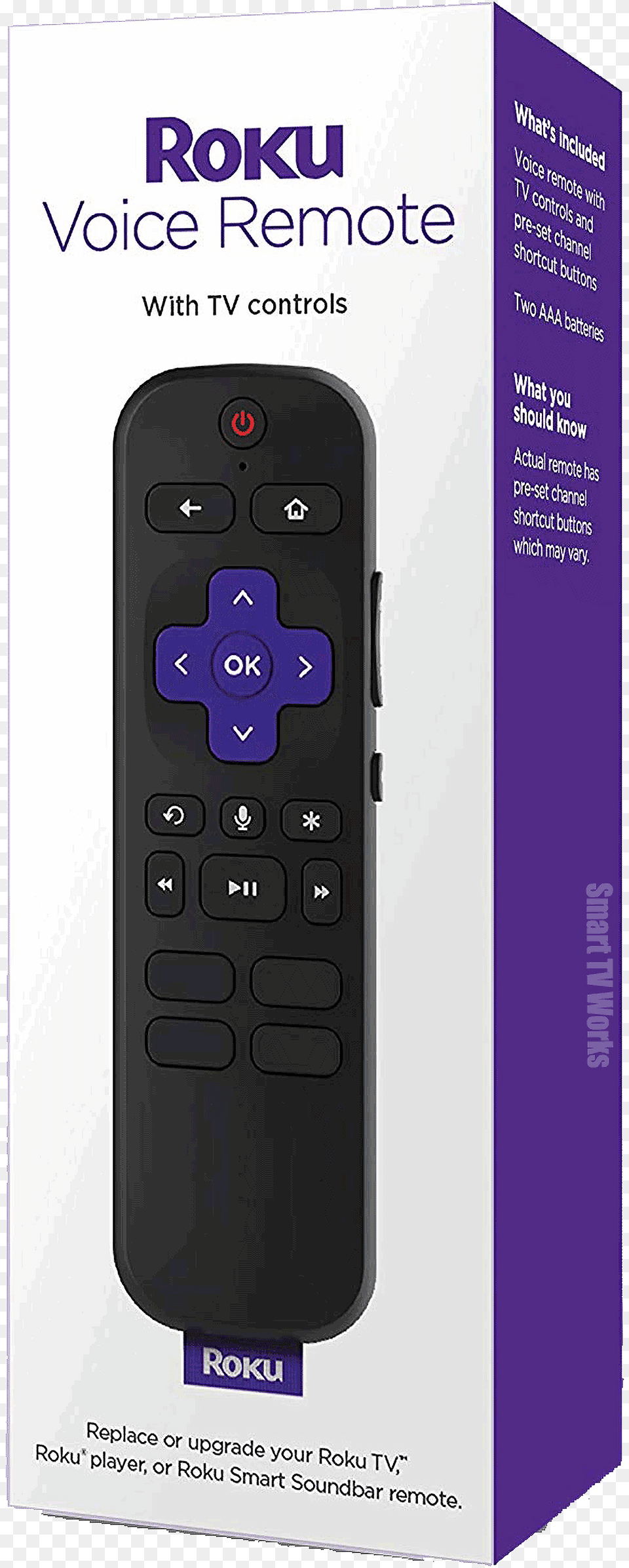 Roku, Electronics, Remote Control, Mobile Phone, Phone Png Image