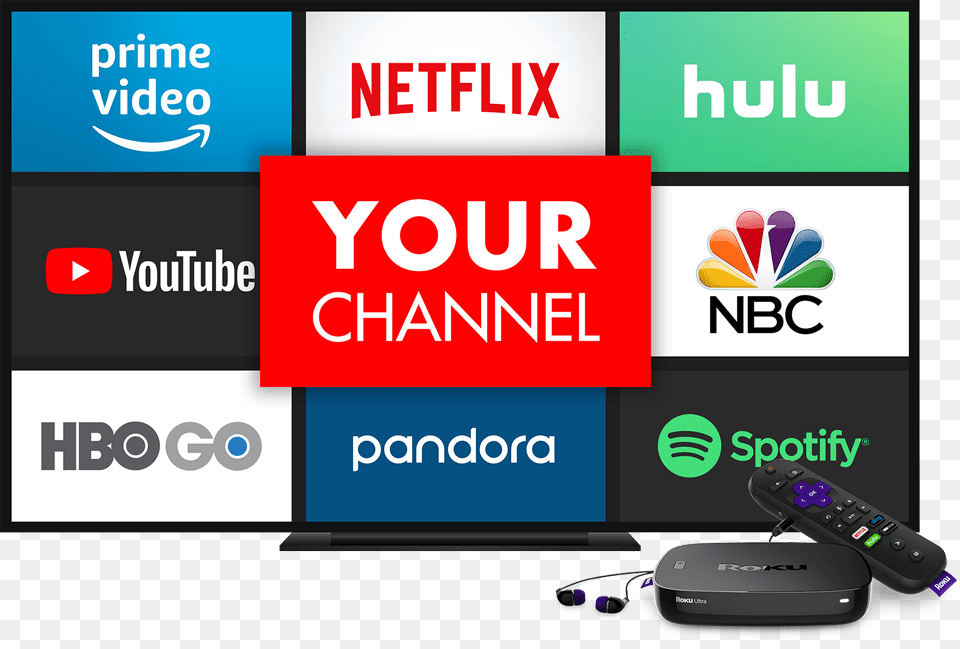 Roku Apps, Remote Control, Electronics, Advertisement, Computer Hardware Free Transparent Png