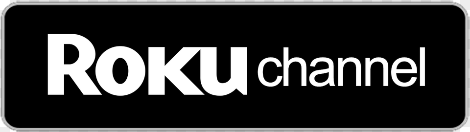 Roku Channel Black And White, Text, Logo Free Png Download