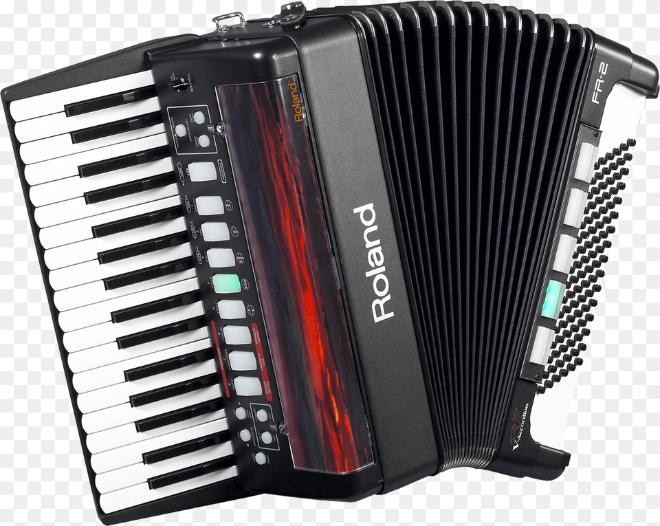Roland Fr 2 V Accordion, Musical Instrument, Keyboard, Piano Png Image