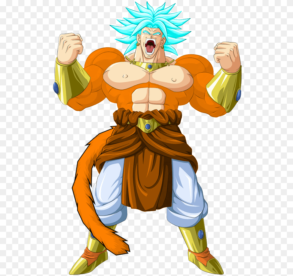 Role Play Grid Dragon Ball Z Broly, Book, Comics, Publication, Baby Free Png Download