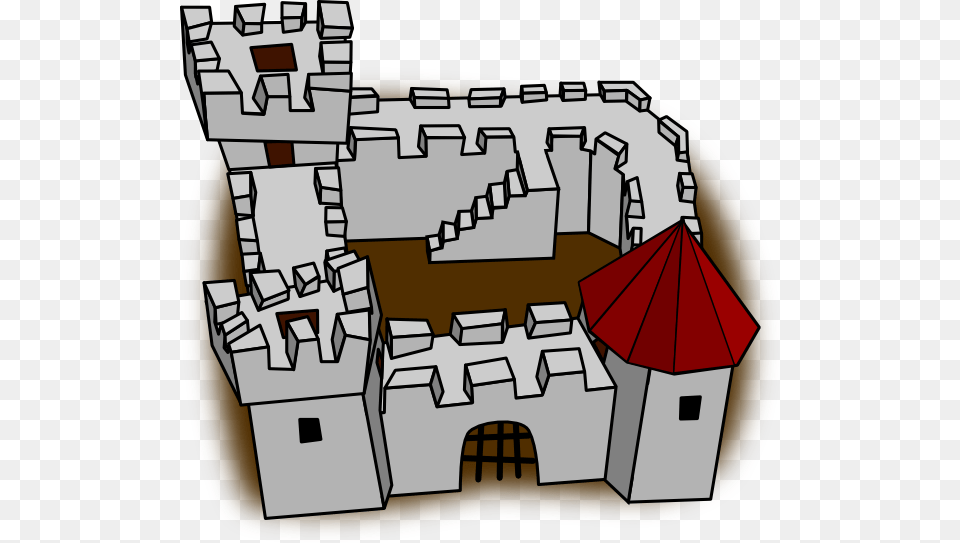 Role Playing Map Castle Clip Art, Neighborhood, Architecture, Building, Fortress Png Image