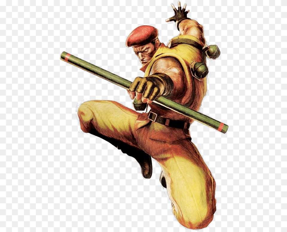 Rolento Schugerg Street Fighter, Adult, Person, Man, Male Png Image
