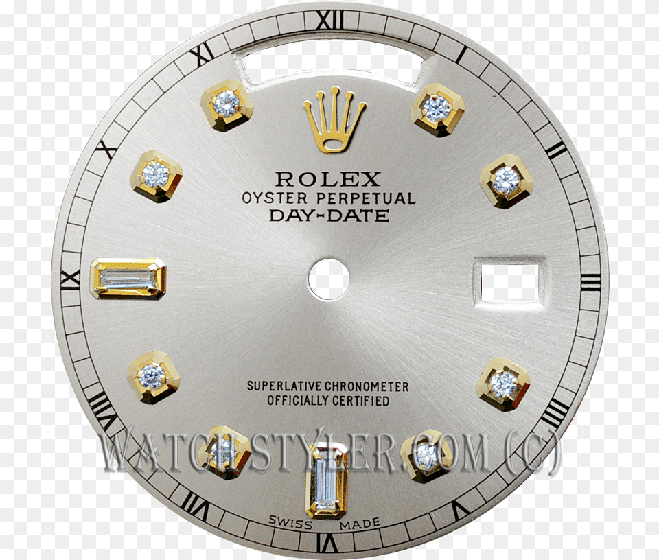 Rolex Date President, Disk, Accessories, Diamond, Gemstone Free Png