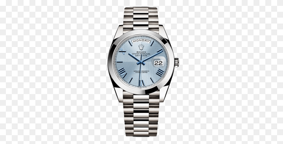 Rolex Day Date Mm Platinum, Arm, Body Part, Person, Wristwatch Free Transparent Png