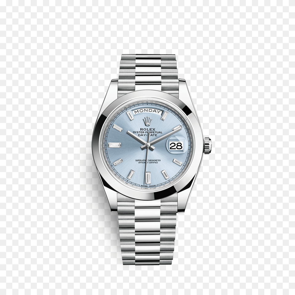 Rolex Day Date Watch Platinum, Arm, Body Part, Person, Wristwatch Png