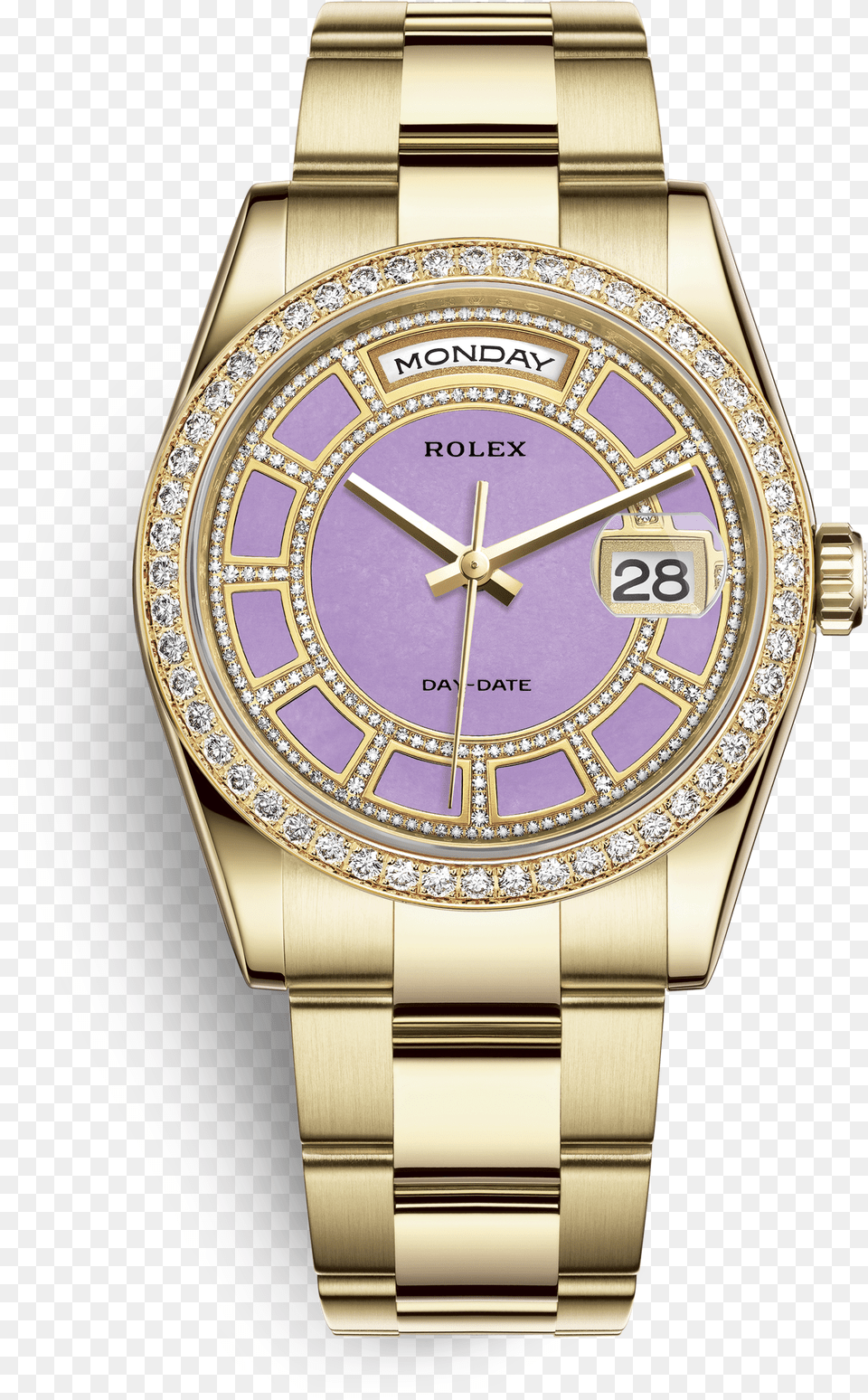 Rolex Day Date Watch Yellow Gold Jade Men Watch Rolex Day Date 36 White Dial, Arm, Body Part, Person, Wristwatch Free Png Download