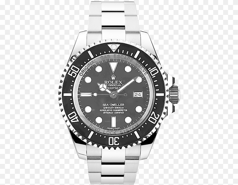 Rolex Deepsea Sea Dweller Blue, Arm, Body Part, Person, Wristwatch Free Png Download