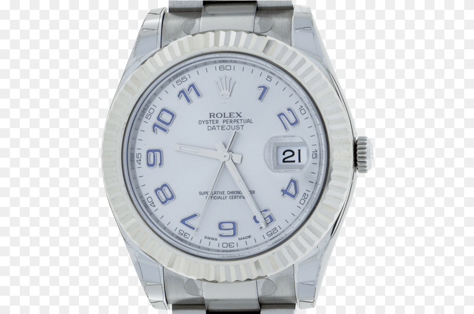 Rolex Oyster Perpetual Datejust Ii Rolex Datejust Ii 41mm Grey Dial 18kt White Gold, Arm, Body Part, Person, Wristwatch Free Transparent Png
