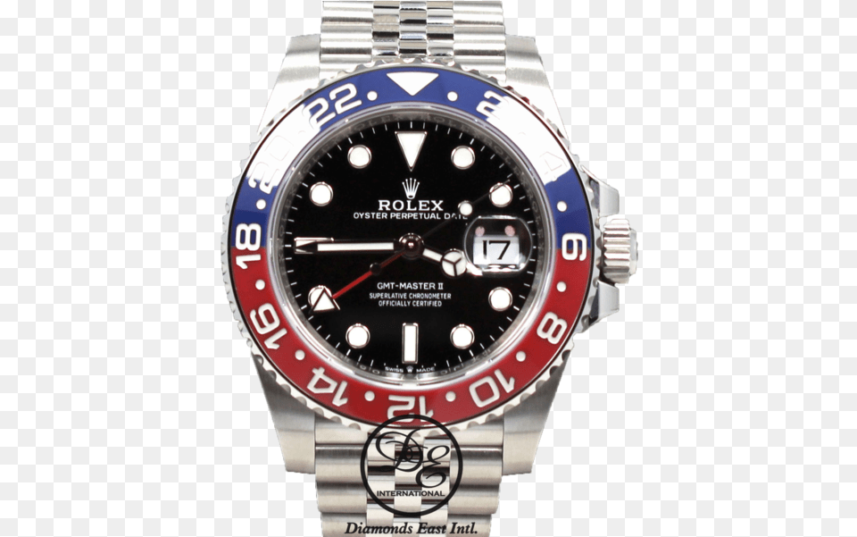 Rolex Oyster Perpetual Gmt Master Ii Date Blro Rolex Gmt Master Arm, Body Part, Person, Wristwatch Png