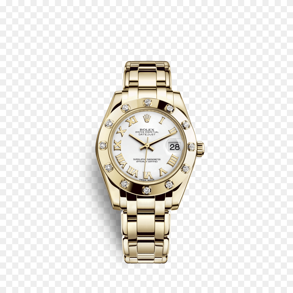 Rolex Pearlmaster Watch Ct Yellow Gold, Arm, Body Part, Person, Wristwatch Free Png Download