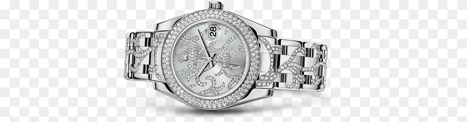 Rolex Replica Watchesdatejust Specialrolex Datejust Rolex Watch With Diamonds, Arm, Body Part, Person, Wristwatch Free Transparent Png