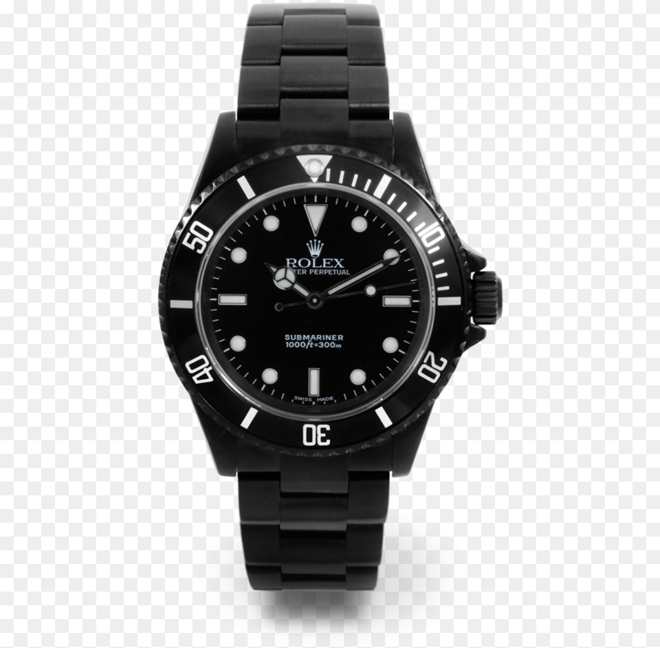 Rolex Sea Dweller All Black, Arm, Body Part, Person, Wristwatch Free Png Download