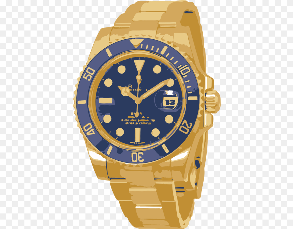 Rolex Submariner Sea Dweller Watch Oyster Best Gold Rolex Submariner, Arm, Body Part, Person, Wristwatch Free Transparent Png