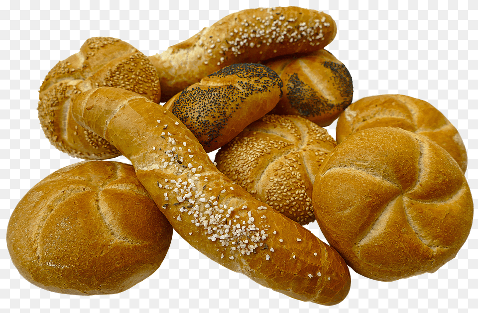 Roll Bread, Bun, Food Free Png Download