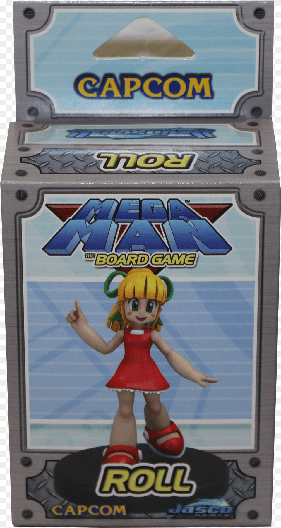 Roll Character Mega Man The Board Game Jasco Games Jasmmbgpm Mega Man, Drum, Musical Instrument, Percussion, Kettledrum Png