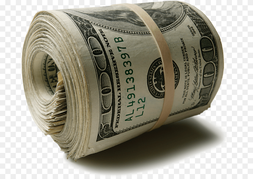Roll Of Dollars, Money, Dollar, Can, Tin Free Png