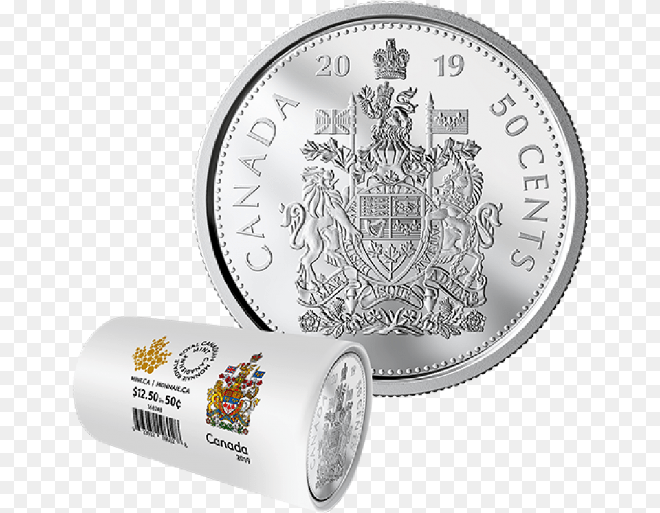 Roll Of Money, Silver, Coin Png Image