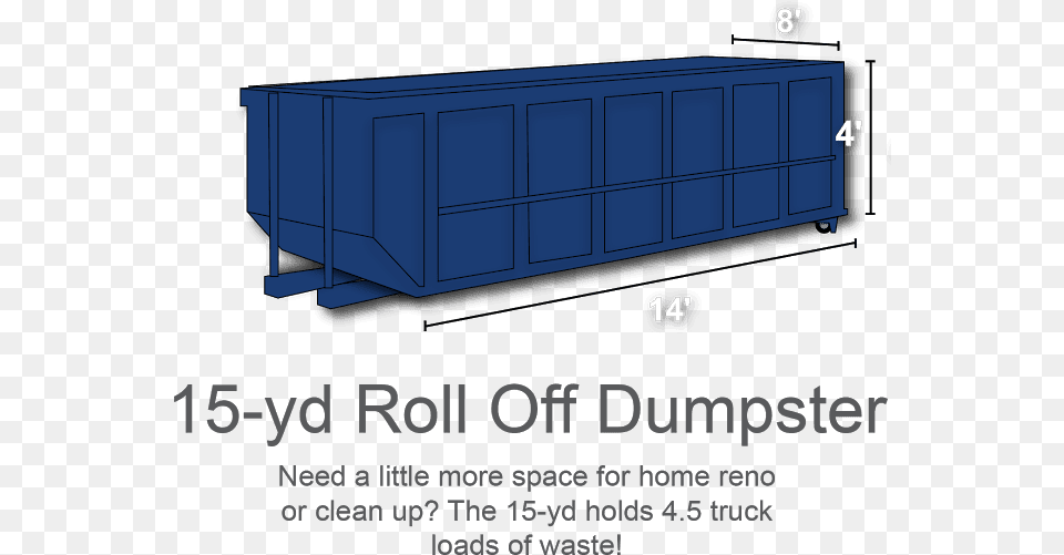 Roll Off Dumpster Services Vertical, Shipping Container, Railway, Transportation, Freight Car Free Png