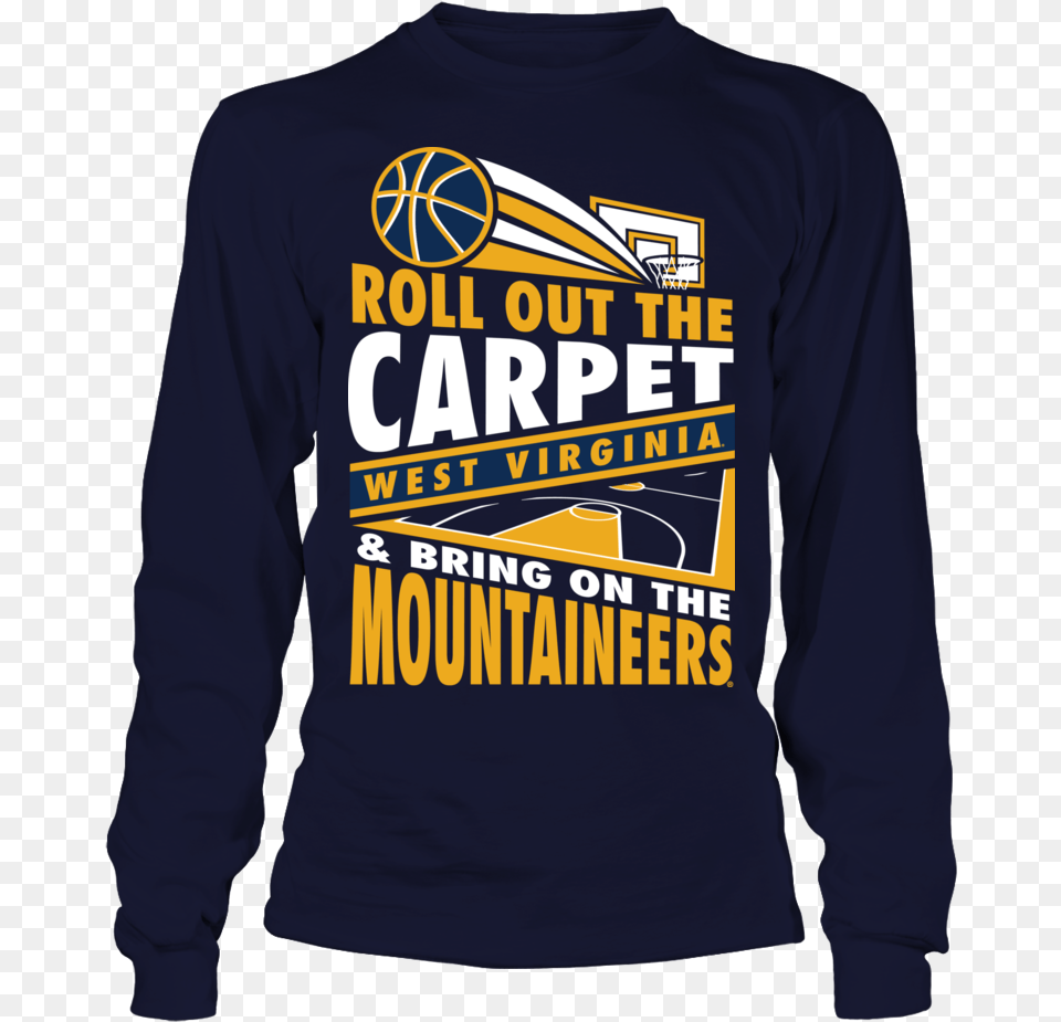 Roll Out The Carpet West Virginia Mountaineers Shirt Teacher39s Assistant Halloween Shirts, Clothing, Long Sleeve, Sleeve, T-shirt Free Png